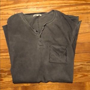 Cotton Citizen - Long Sleeve Henley - XL